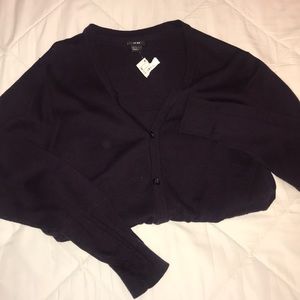 men’s dark cardigan